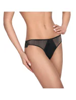 Dámske tangá Zuza 043 Čierna krátka struna - Ewana
