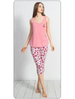 Dámske pyžamo kapri Jahoda