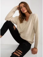 Sveter LC SW 0332.17 béžová