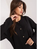 Košeľa LK KS 509506.17 čierna farba