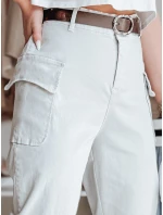 Dámske nohavice GOTRENDI svetlo šedé FashionStreet UY2529 Dámske nohavice GOTRENDI svetlo šedé FashionStreet UY2529