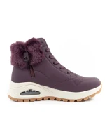 Skechers Uno Rugged dámske športové topánky zateplené topánky zimné fialové dámske Skechers Uno Rugged dámske športové topánky zateplené topánky zimné fialové dámske