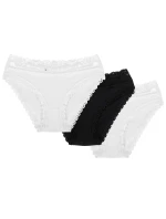 Wol-Bar Soft Lovely 3-pack farba: biela-biela-čierna