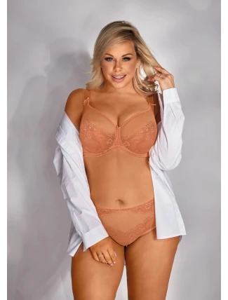 Dámska podprsenka BM-50-BS-104-MOR-S16MX apricot - Bella Mysteria