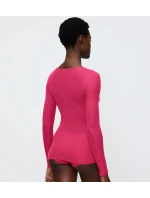 Vrstvový top s výstrihom - Flashy Pink - TRIUMPH Flashy Pink - TRIUMPH