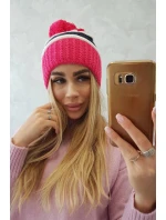 Kinga dámska čiapka K297 pink neon+green