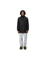 Bunda do dažďa Rains CARGO LONG JACKET W3 12060 01 BLACK Bunda do dažďa Rains CARGO LONG JACKET W3 12060 01 BLACK