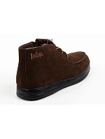 Lee Cooper buty męskie eleganckie skórzane brązowe trzewiki na zamek Lee Cooper buty męskie eleganckie skórzane brązowe trzewiki na zamek