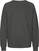 Neutral O 63001 Unisexová mikina s raglánovými rukávmi z bio bavlny 77.6301 charcoal Neutral O 63001 Unisexová mikina s raglánovými rukávmi z bio bavlny 77.6301 charcoal