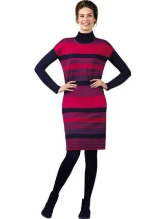 Dámske šaty 10571 Marynarski - Gemini