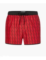 Pánske kúpacie kraťasy - KM00738 - 0KP - červená/čierna - Calvin Klein Pánske kúpacie kraťasy - KM00738 - 0KP - červená/čierna - Calvin Klein