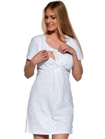 Dámska nočná košeľa 693/370 Agnes White - CORNETTE Dámska nočná košeľa 693/370 Agnes White - CORNETTE