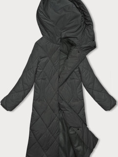 Dlhá zimná bunda J.Style v army farbe s kapucňou (5M3173-136)