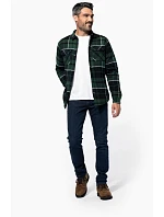 Kariban K 579 Flanelová košeľa s podšívkou zo sherpa fleecu 20.K579 camel/black Kariban K 579 Flanelová košeľa s podšívkou zo sherpa fleecu 20.K579 camel/black