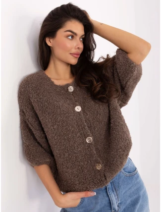 Dámsky sveter IT SW 72987.00 Dark mocha - FPrice Dámsky sveter IT SW 72987.00 Dark mocha - FPrice