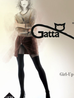 Dámske vzorované pančuchové nohavice GIRL-UP - 25