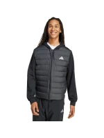 Pánska páperová bunda adidas Essentials Climawarm Hybrid Hooded Jacket black KA5251 pánska