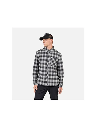 Pánska košeľa ROSSIGNOL RANCH PLAID SHIRT, čierna Pánska košeľa ROSSIGNOL RANCH PLAID SHIRT, čierna