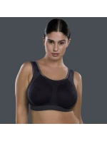 športová podprsenka extreme control plus Full Cup 5567 black/anthracite - Active