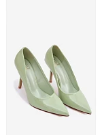 Klasické lodičky z imitácie lakovanej kože Green Odira Klasické lodičky z imitácie lakovanej kože Green Odira