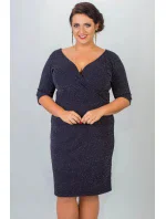 Dámske šaty Bonita U634 námornícka modrá - Karko Dámske šaty Bonita U634 námornícka modrá - Karko