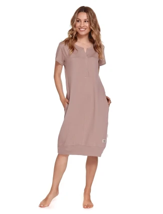 Nočná košeľa 4348 beige - Doctornap