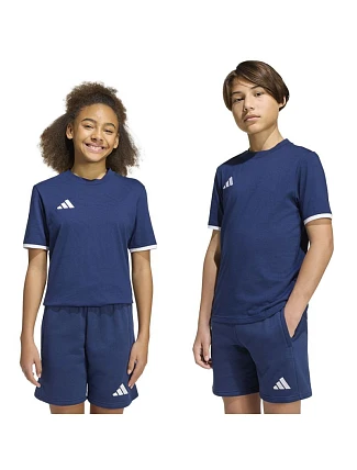 Adidas Detské tričko Entrada 26 Tee navy blue JZ6673 Adidas Detské tričko Entrada 26 Tee navy blue JZ6673