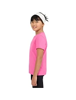 Dievčenské tričko 4F F3004 tmavoružové 4FJWSS26TTSHF3004 53S