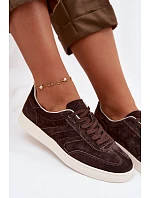 Velúrové tenisky Vinceza 95400 Chocolate Velúrové tenisky Vinceza 95400 Chocolate