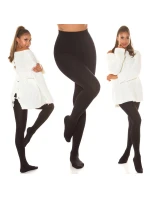 Sexi termálne pančuchy H9392 čierne - InStylefashion