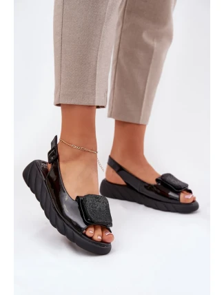 Model topánok na klinoch 213002 Krok v štýle