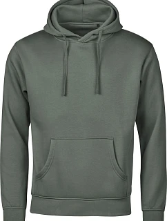 Tee Jays TJ 5152 Mikina s kapucňou z hrubej bavlny „Unlabeled“ 18.5152 listovo zelená