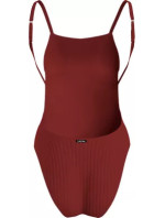 Dámske jednodielne plavky SQUARE NECK ONE PIECE KW0KW02381XNN - Calvin Klein