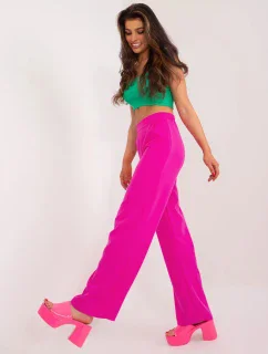 Dámske nohavice WN SP 8247.64 Neon fuchsia - Rue Paris