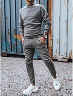 Pánska antracitová tepláková súprava FashionStreet AX0522 Pánska antracitová tepláková súprava FashionStreet AX0522