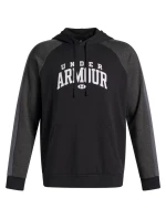 Under Armour Rival Fleece Colorblock Hoodie black 6003958 001 pánske