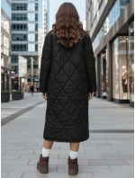 Kurtka zimowa damska WARMISSA pikowana czarna FashionStreet TY4916z Kurtka zimowa damska WARMISSA pikowana czarna FashionStreet TY4916z