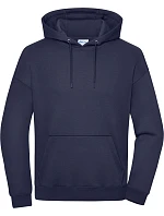 Daiber 8052 Ťažká unisex mikina s kapucňou 02.8052 tmavomodrá