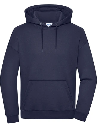 Daiber 8052 Ťažká unisex mikina s kapucňou 02.8052 tmavomodrá