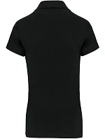 Kariban K 240 Dámske elastické polo tričko z piké 20.K240 čierne Kariban K 240 Dámske elastické polo tričko z piké 20.K240 čierne