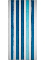 The One Towelling Towel Stripe Plážová osuška „Stripe“ 48.1056 petrol/mint The One Towelling Towel Stripe Plážová osuška „Stripe“ 48.1056 petrol/mint