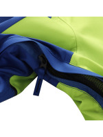 Pánska lyžiarska bunda s membránou ptx ALPINE PRO MALEF limetkovo zelená