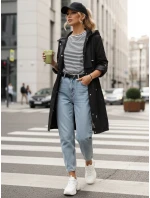 Dámska prechodná bunda parka čierna FashionStreet TY5556 Dámska prechodná bunda parka čierna FashionStreet TY5556