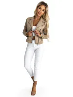 481-1 Semišové tričko s dlhými rukávmi a zipsami - BEACH 481-1 Semišové tričko s dlhými rukávmi a zipsami - BEACH