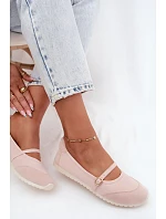 Športové balerínky s remienkom Pink Charmy Športové balerínky s remienkom Pink Charmy