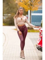 Sexi kožené nohavice 2348 - Koucla