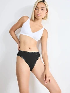SLOGGI GO CRUSH - 3× tangá s vysokým výstrihom z organickej bavlny Sloggi