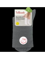 Dámske bambusové ponožky BAMBUS LADIES COMFORT SOCKS - BELLINDA - sivé