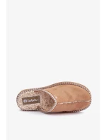 Domáca obuv Papuče s výšivkou Dámska obuv Inblu EY000028 Camel Domáca obuv Papuče s výšivkou Dámska obuv Inblu EY000028 Camel