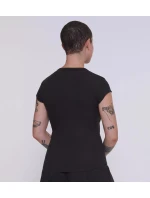 sloggi GO rebrované tričko - BLACK - SLOGGI BLACK - SLOGGI